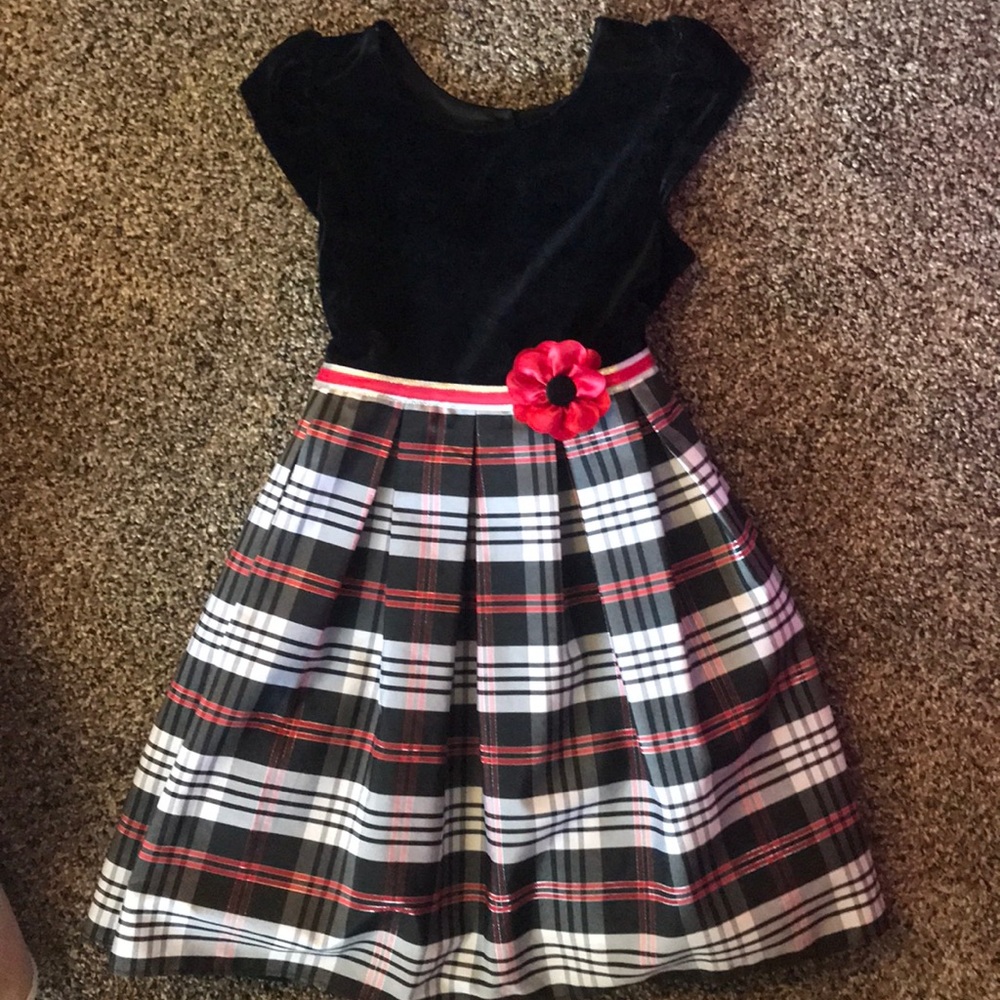 Girls Christmas dress size 8